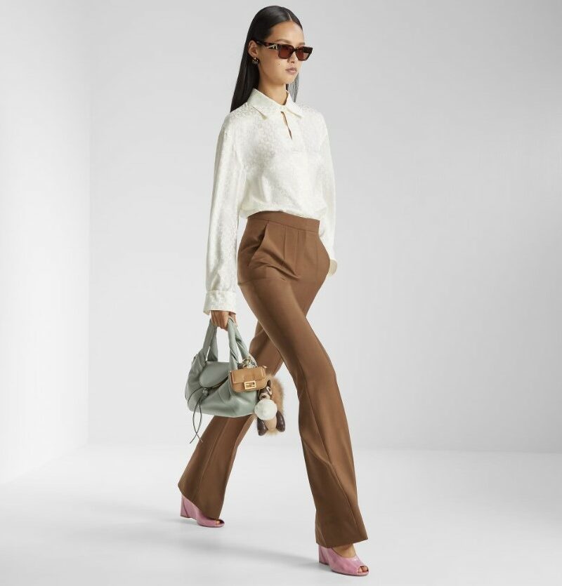 [True-to-ORIGINAL] Fendi Spy Small Bag Matcha Green For Women 12.6in/32cm 8BR838AYCTF1SK5