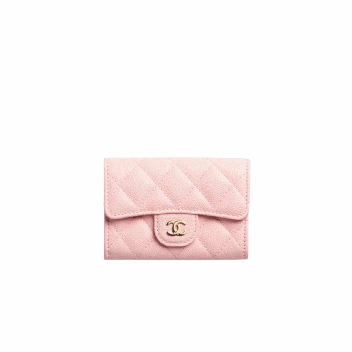 Chanel Classic Card Holder Wallet Light Pink 8.5cm/3.3in - AP4096-B10583-U2360