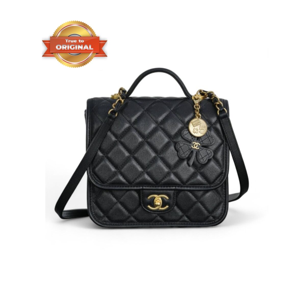 Chanel Backpack Four-Leaf Clover