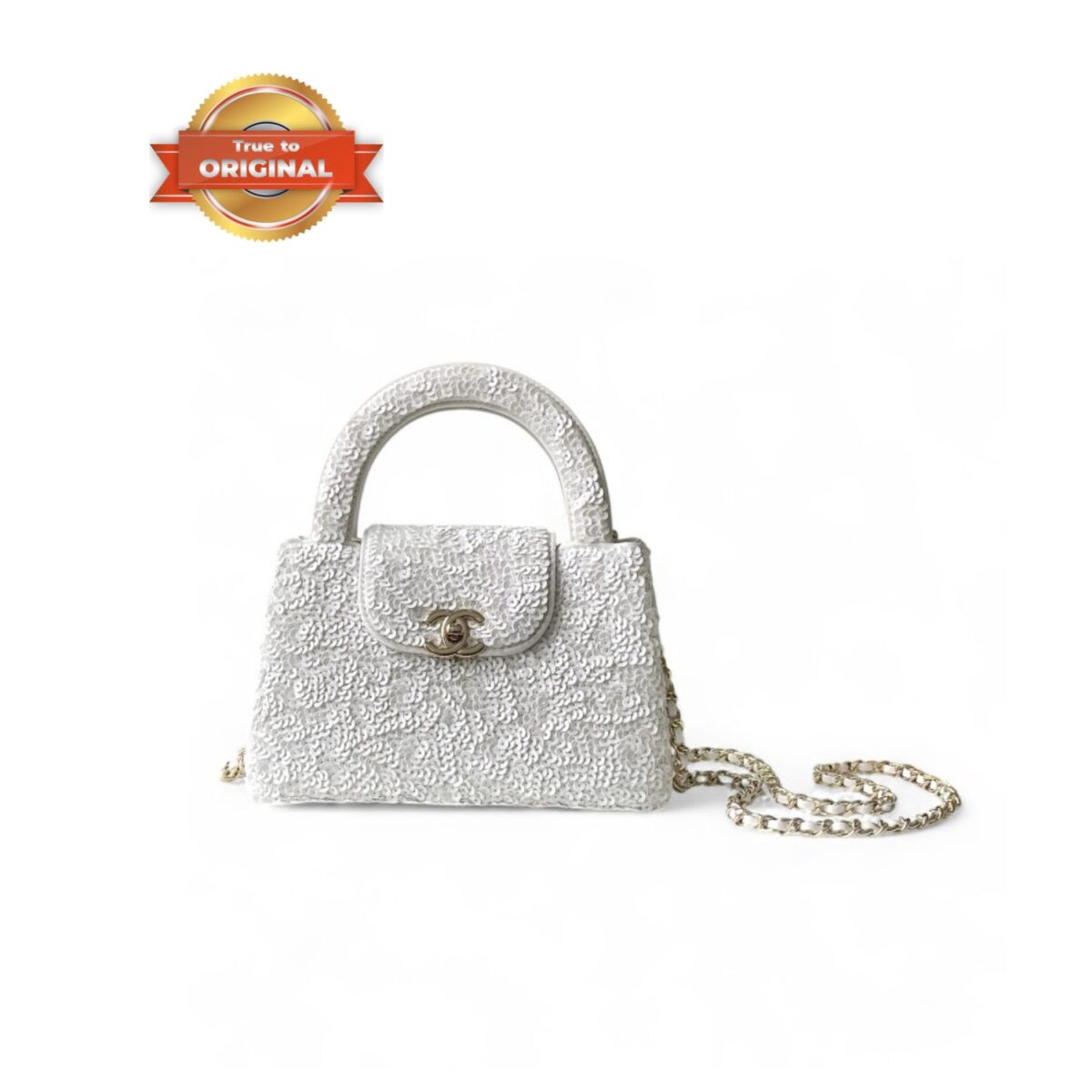 Chanel Kelly Sequin Bag