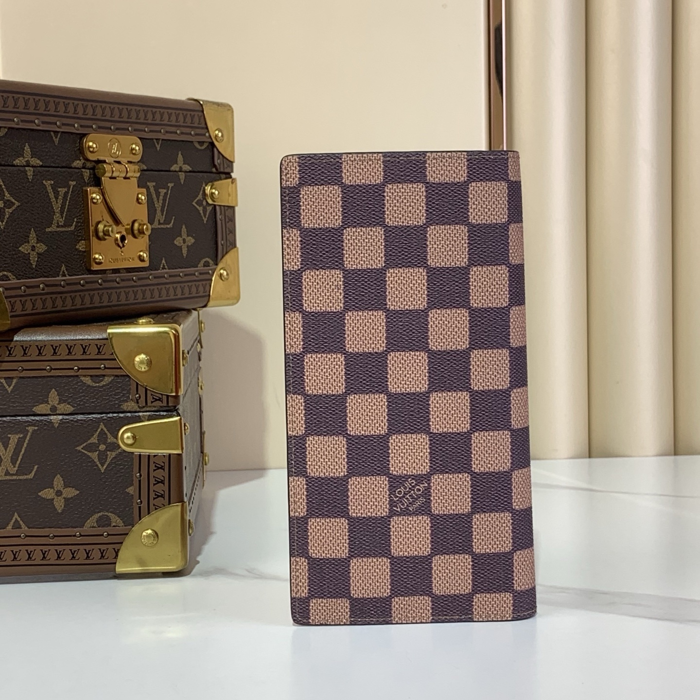 Louis Vuitton Brazza Wallet Brown 19cm/7.5in - N40780