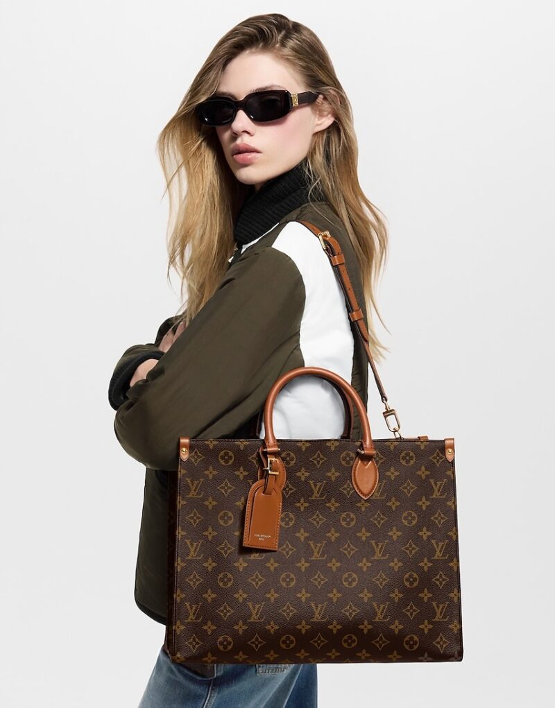 [True-to-ORIGINAL] Louis Vuitton OnTheGo Organizer Monogram  For Women 14.6in/37cm M14235