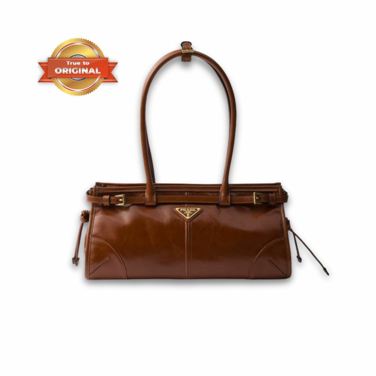 [True-to-ORIGINAL] Prada Bonnie Medium Shoulder Bag Palisander 32cm/13in - 1BA426_2CYR_F04F2_V_MOO