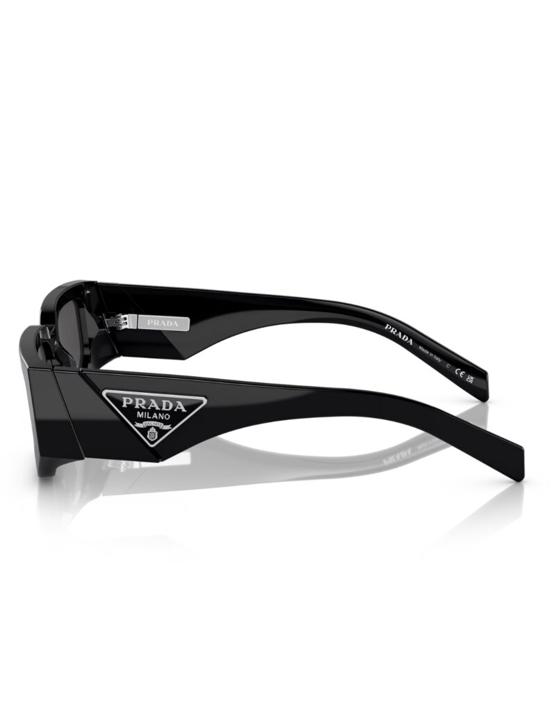 Prada Rectangle-Frame Sunglasses Black PR09ZS 1AB5S0 5418