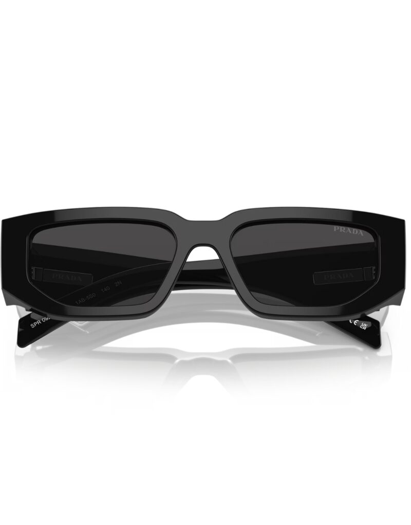Prada Rectangle-Frame Sunglasses Black PR09ZS 1AB5S0 5418
