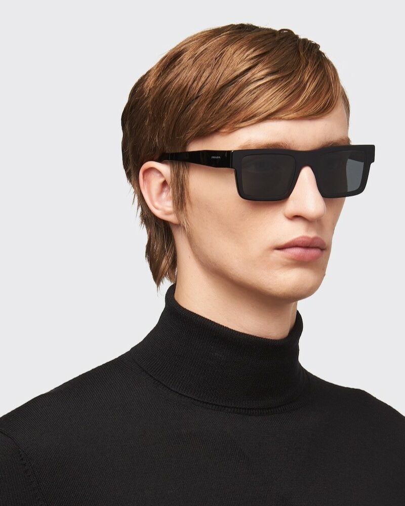 Prada Symbole Sunglasses Black SPR19W_E1AB_F05S0_C_052