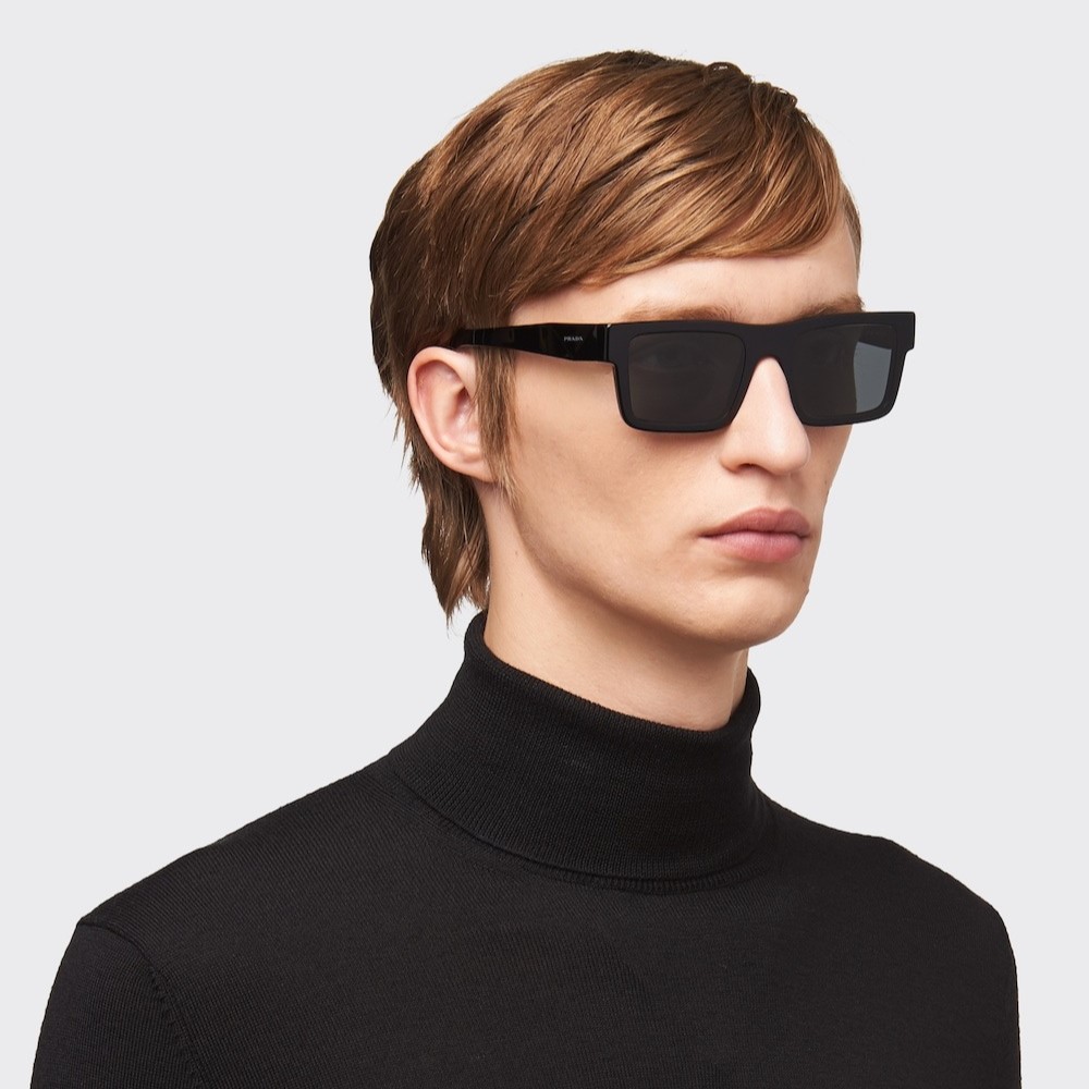 Prada Symbole Sunglasses Black SPR19W_E1AB_F05S0_C_052