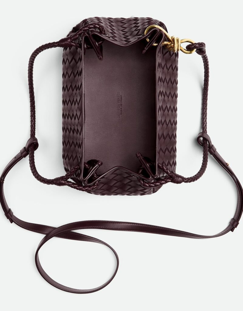 [True-to-ORIGINAL] Bottega Veneta Medium Parachute Dark Barolo For Women 29.5cm/11.6in 835921VCPPT2264