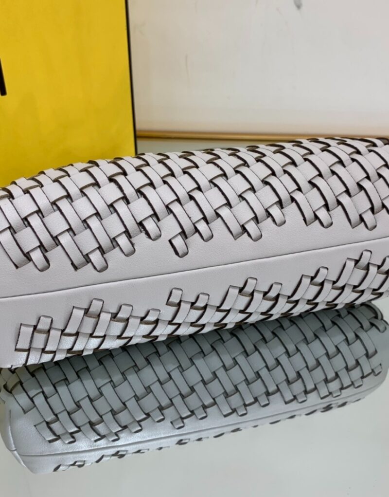 [True-to-ORIGINAL] Fendi First Small Bag Grey For Women 10.2in/26cm