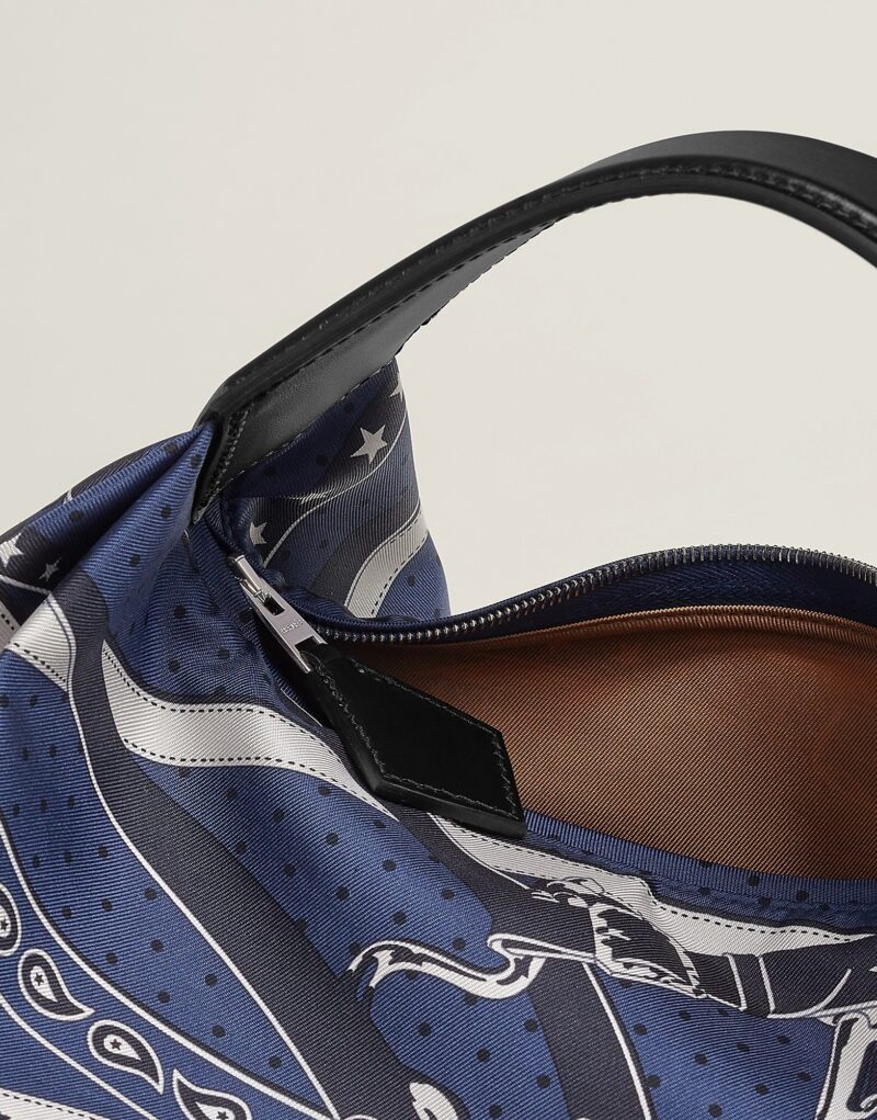 [True-to-ORIGINAL] Hermes Balusoie Bag Bleu Indigo 32cm/13in - H084907CKAE