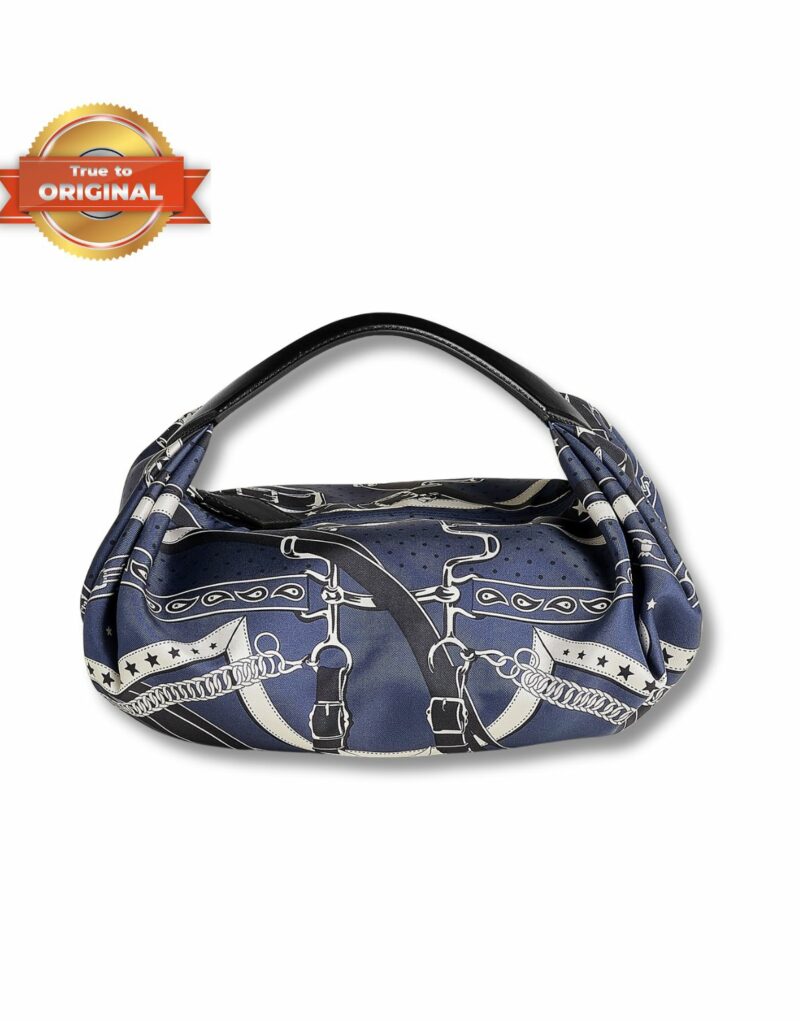 [True-to-ORIGINAL] Hermes Balusoie Bag Bleu Indigo 32cm/13in - H084907CKAE