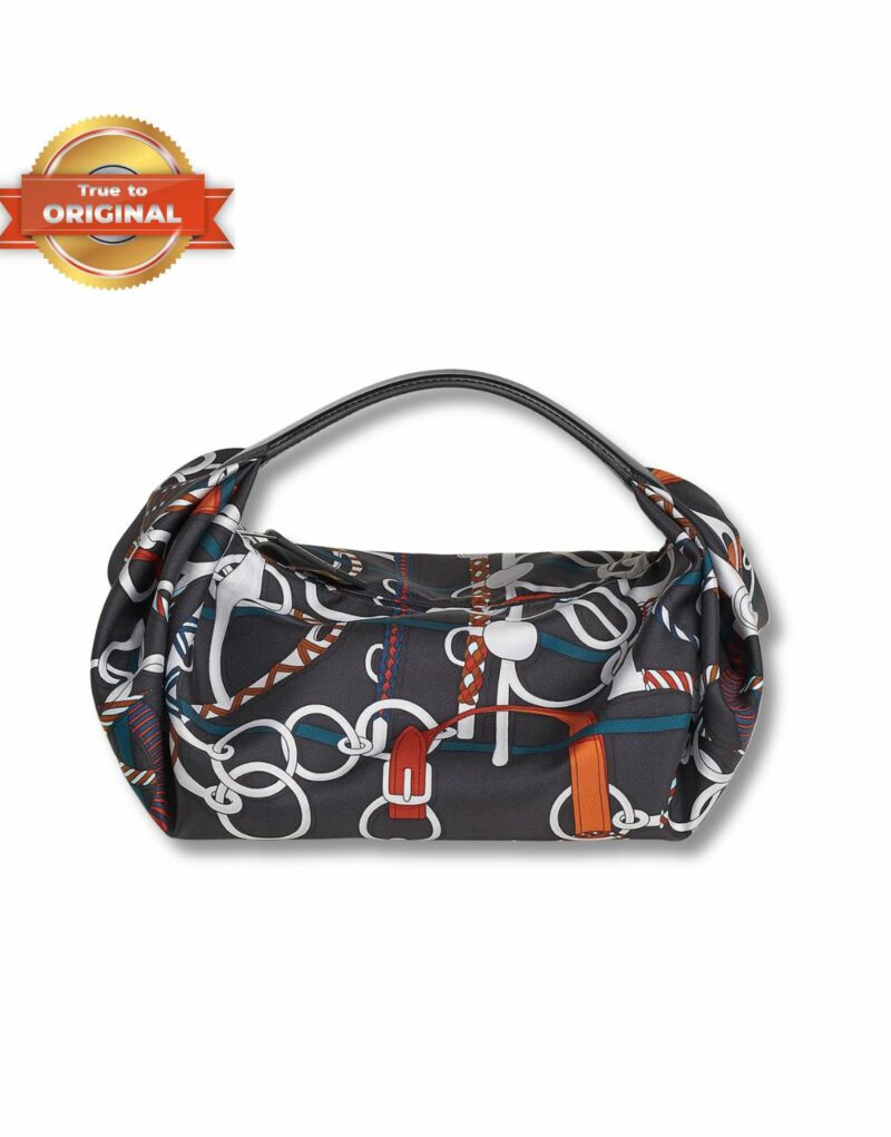 [True-to-ORIGINAL] Hermes Balusoie Bag Noir 32cm/13in - H084910CKAA