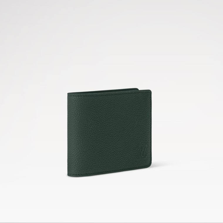 Louis Vuitton Multiple Wallet Forest Green For Men 4.5in/11cm M25947