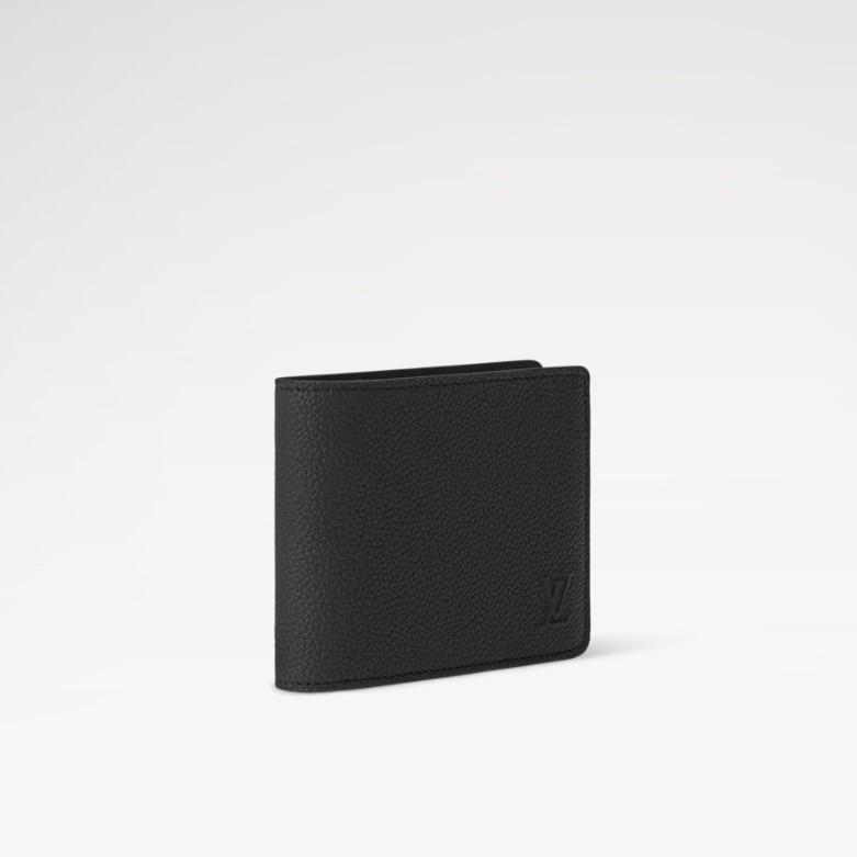 Louis Vuitton Multiple Wallet Black For Men 4.5in/11cm M25945