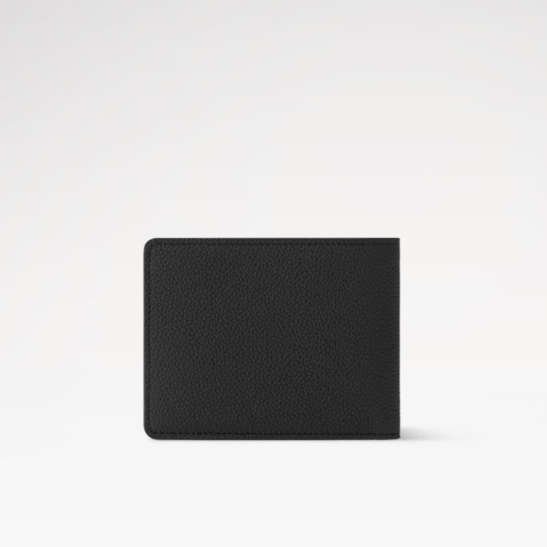 Louis Vuitton Multiple Wallet Black For Men 4.5in/11cm M25945