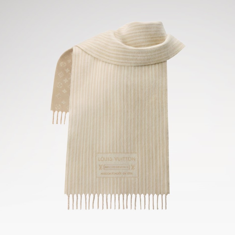 Louis Vuitton My Neverfull Scarf Dune 94.5in/240cm M96621