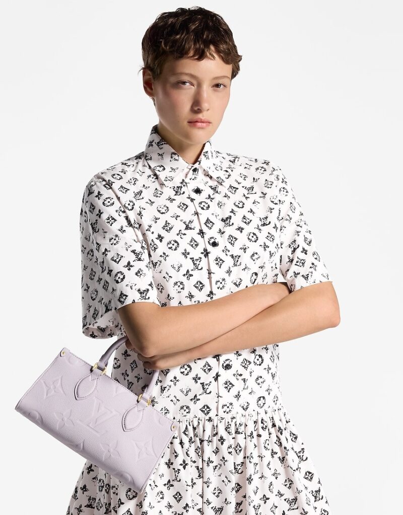 [True-to-ORIGINAL] Louis Vuitton OnTheGo East West Misty Lilac For Women 25cm/9.8in M15192