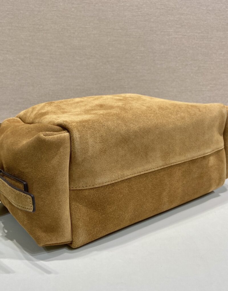 [True-to-ORIGINAL] Prada Explore Large Suede Bag Cinnamon For Women 32cm/12.6in 1BC264_008_F0401_V_NOO