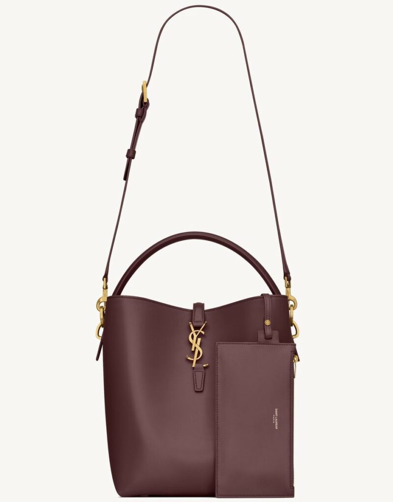 [True-to-ORIGINAL] Saint Laurent LE 37 Rouge Cabernet For Women 20cm/7.9in 7428282R20W6195