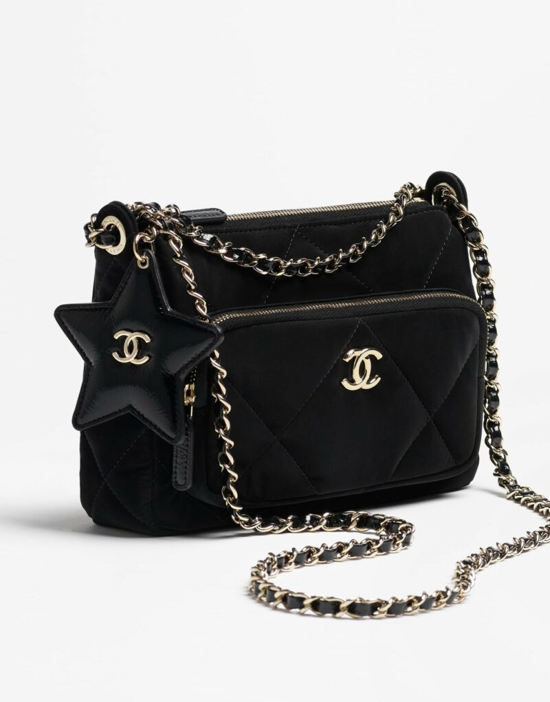 [True-to-ORIGINAL] Chanel Clutch With Chain Black For Women 8.3in/21cm‎ AP4771-B21406-94305