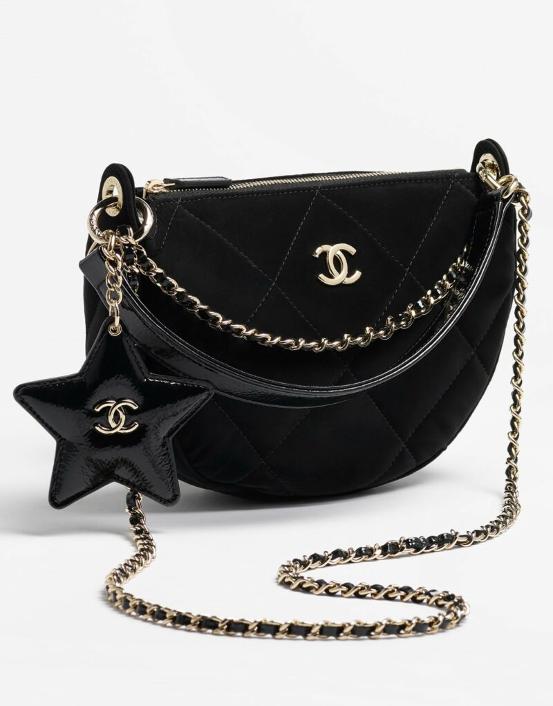 [True-to-ORIGINAL] Chanel Clutch With Chain Black For Women 8.7in/22cm‎ AP4791-B21406-94305
