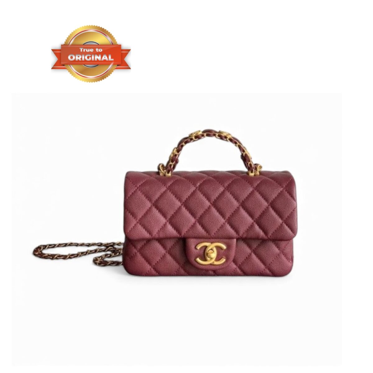 Chanel Flapbag With Top Handle