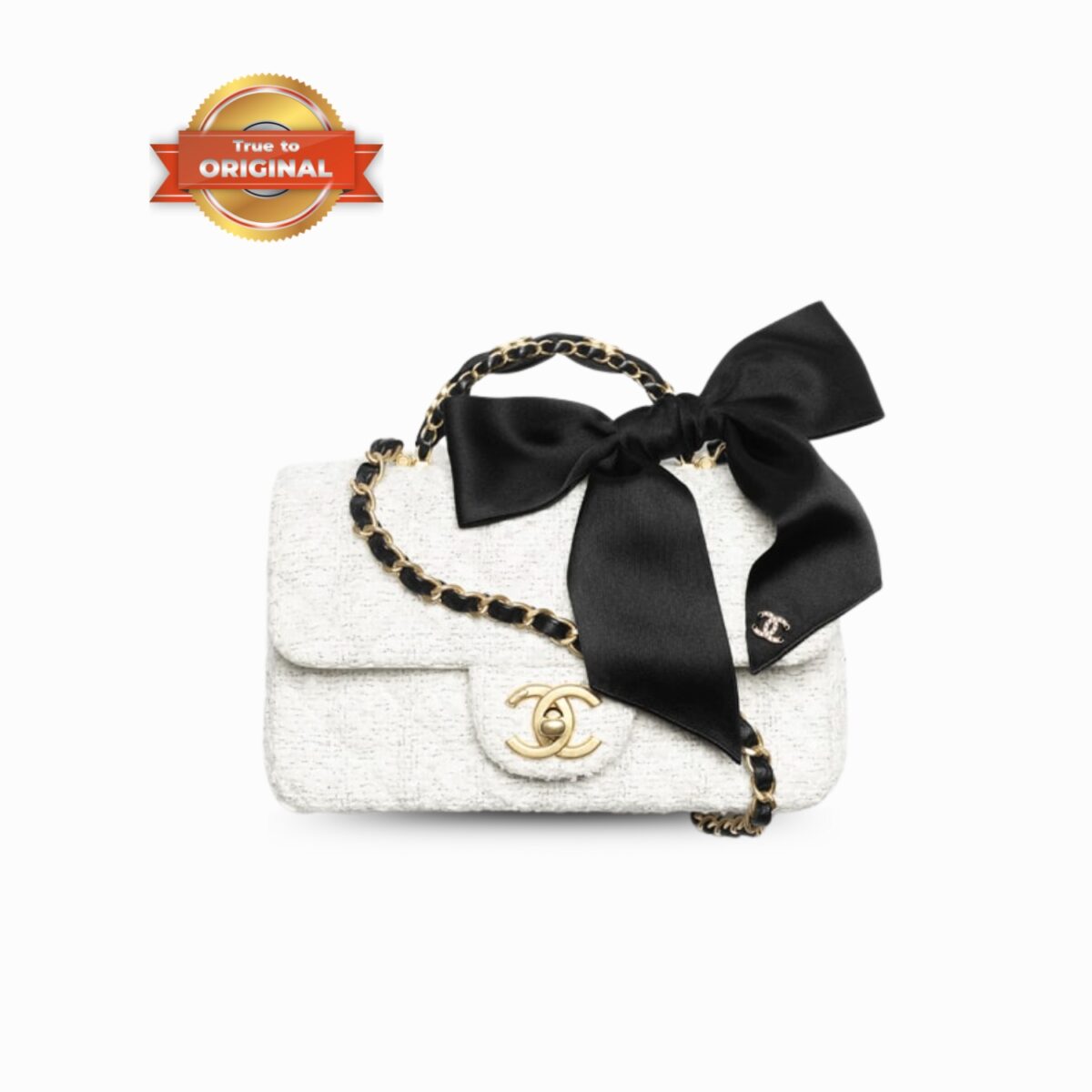 Chanel Mini Flap Bag With Top Handle