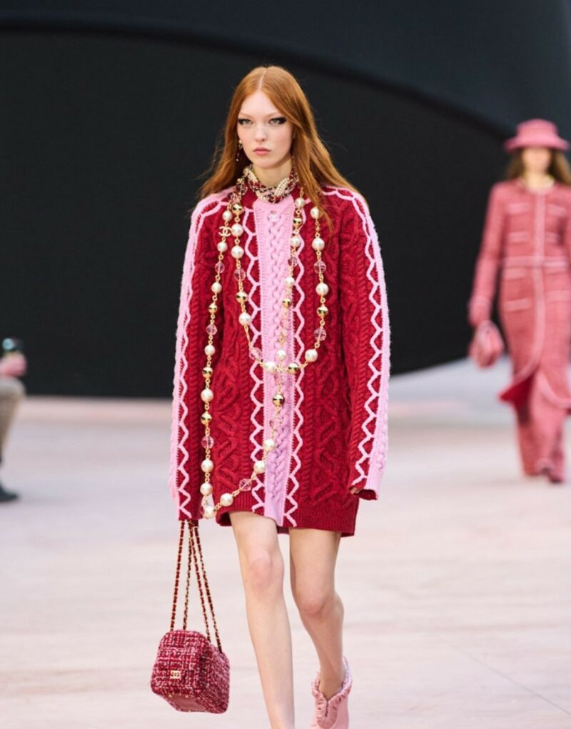 [True-to-ORIGINAL] Chanel Small Bowling Bag Red For Women 9.4in/24cm‎ AS5792-B22160-U2675