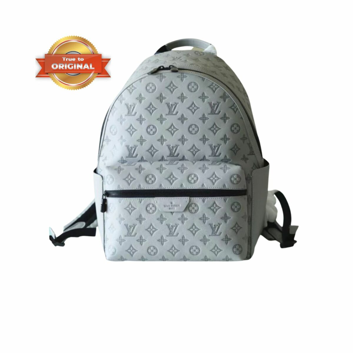 [True-to-ORIGINAL] Louis Vuitton Discovery Backpack Grey For Men 11.4in/29cm
