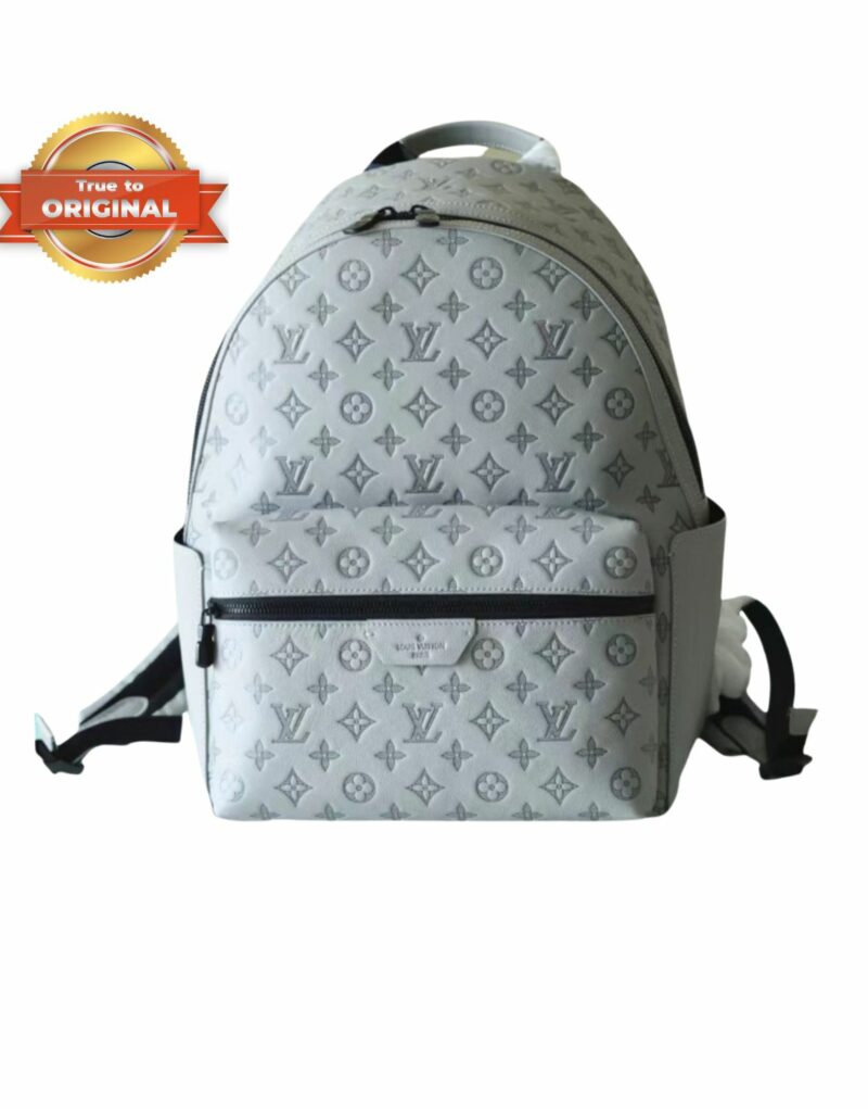 [True-to-ORIGINAL] Louis Vuitton Discovery Backpack Grey For Men 11.4in/29cm