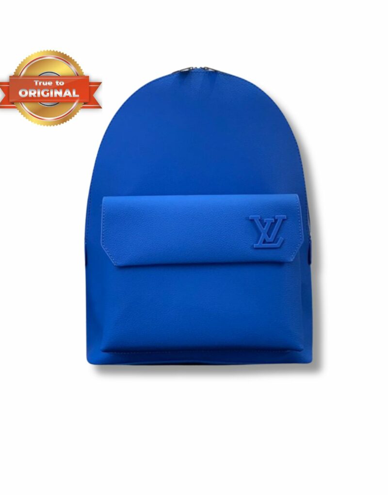[True-to-ORIGINAL] Louis Vuitton LV Aerogram Backpack Blue For Men, Men's Bags 43cm/17in