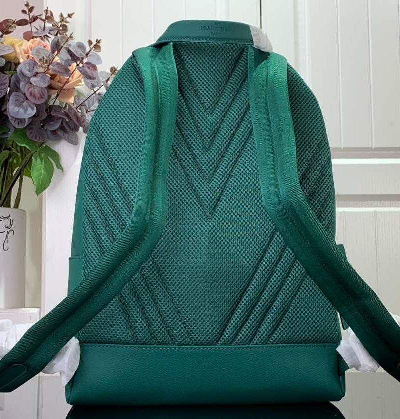 [True-to-ORIGINAL] Louis Vuitton LV Aerogram Backpack Green For Men, Men's Bags 43cm LV