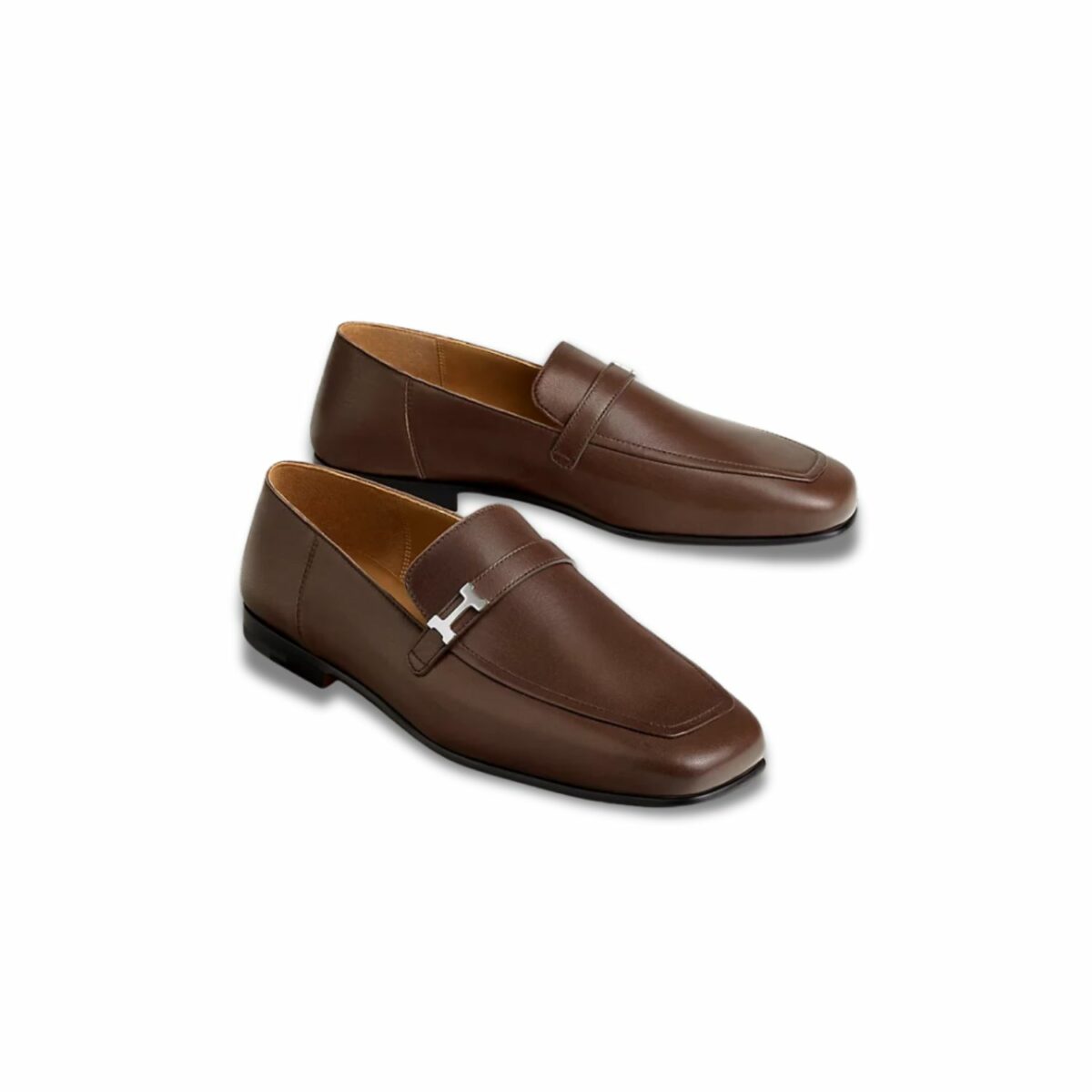 Hermes Giovanni Loafer Marron Pecan For Men - H231992ZANP410