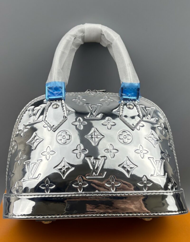 [True-to-ORIGINAL] Louis Vuitton Alma BB Silver For Women 9.3in/23.5cm M26335