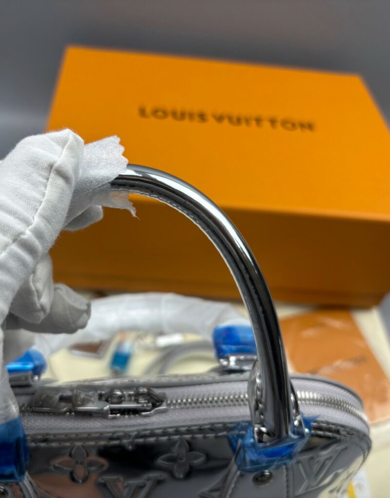 [True-to-ORIGINAL] Louis Vuitton Alma BB Silver For Women 9.3in/23.5cm M26335