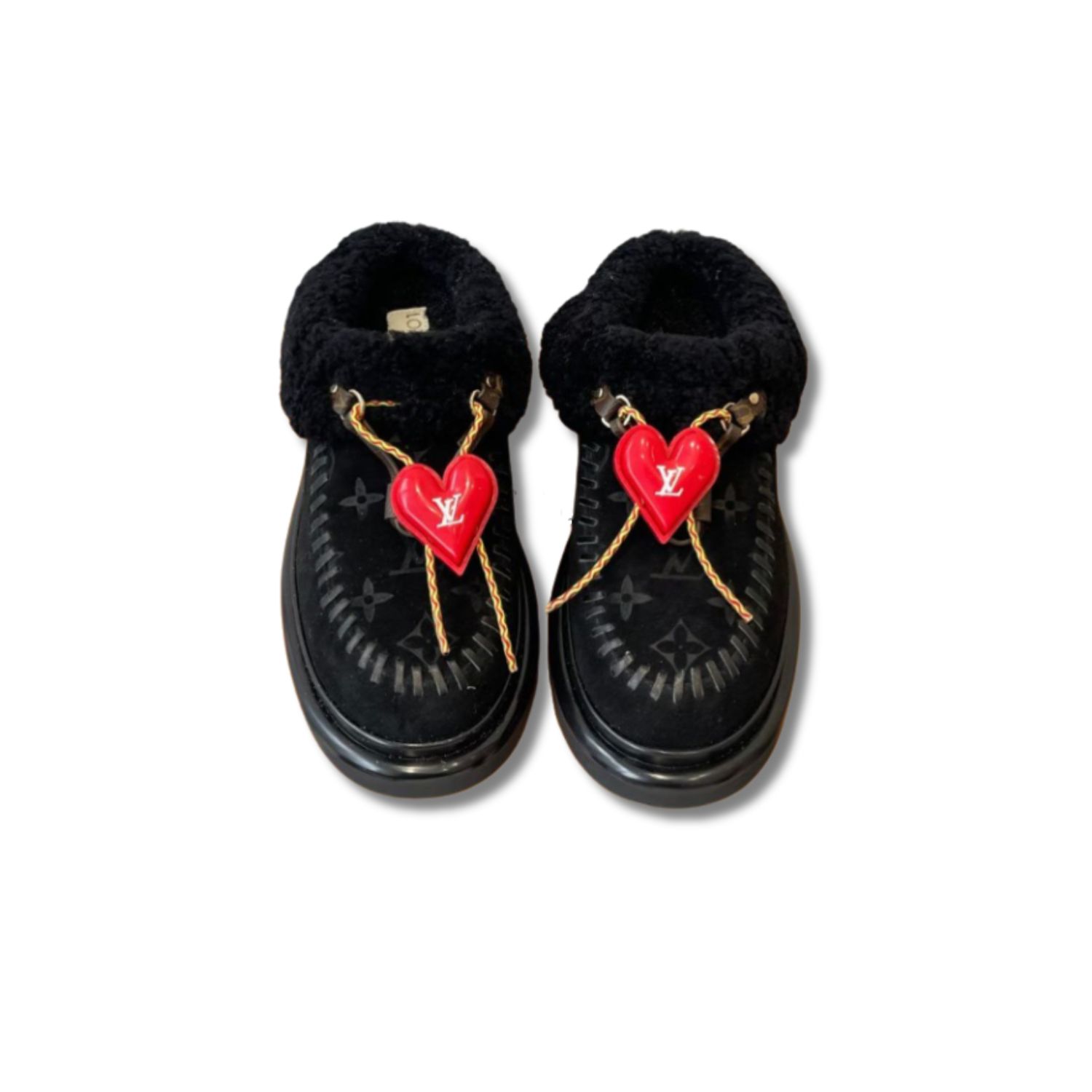 Louis Vuitton Cortina Closed Mule Black For Women