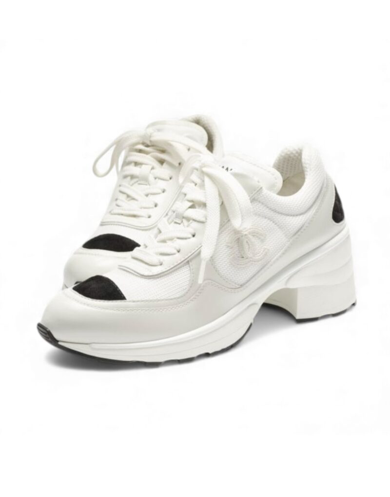 Chanel Sneakers White/Black For Women G46871-B22451-U4597