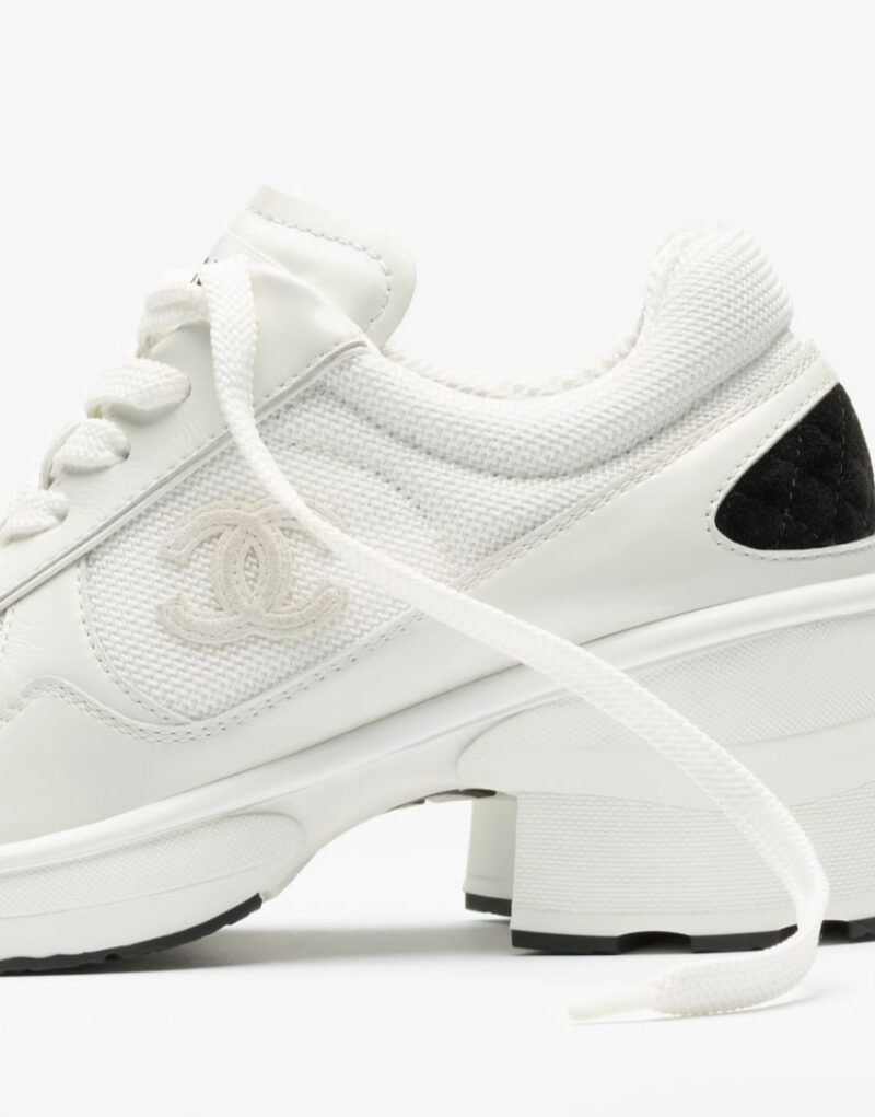 Chanel Sneakers White/Black For Women G46871-B22451-U4597