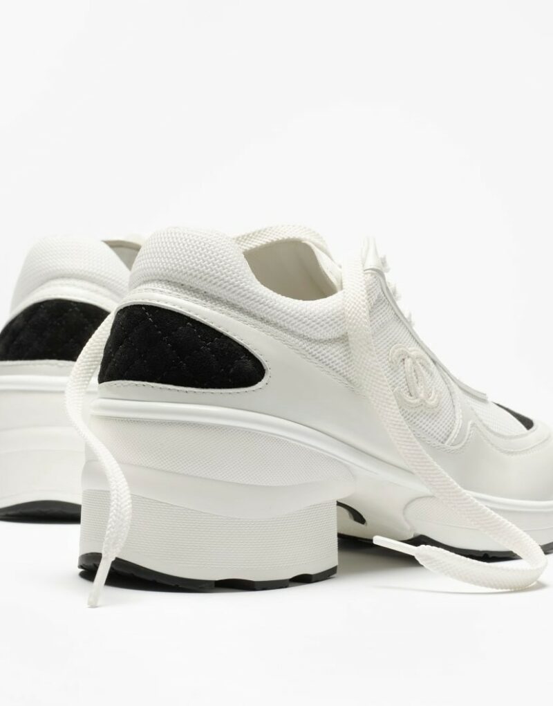 Chanel Sneakers White/Black For Women G46871-B22451-U4597