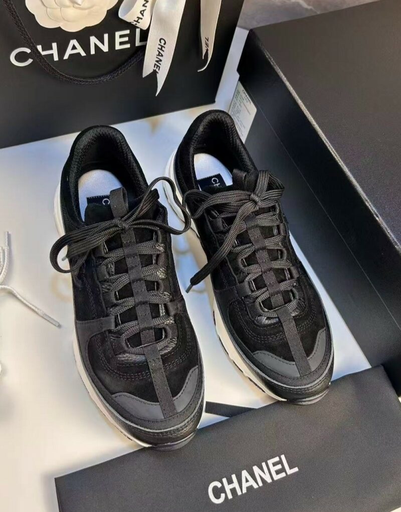 Chanel Trainers In Black For Women