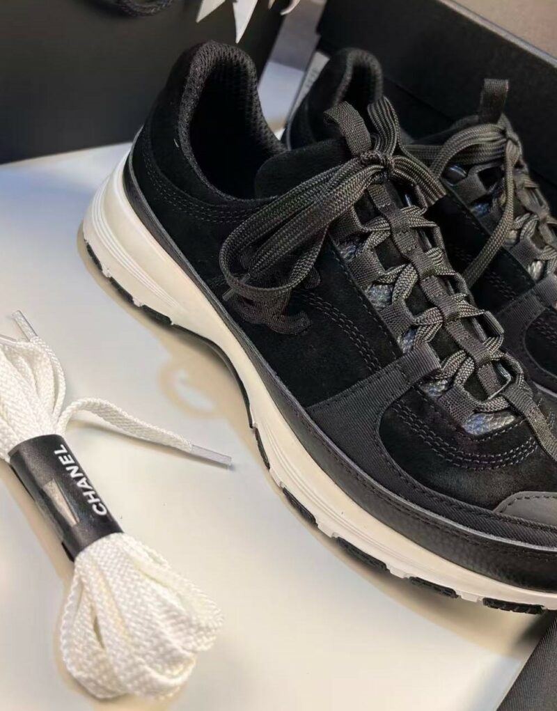 Chanel Trainers In Black For Women