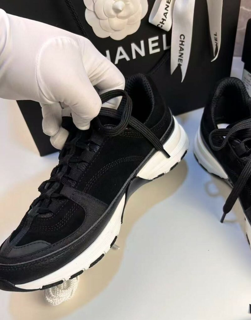 Chanel Trainers In Black For Women