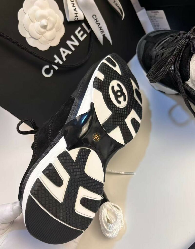 Chanel Trainers In Black For Women