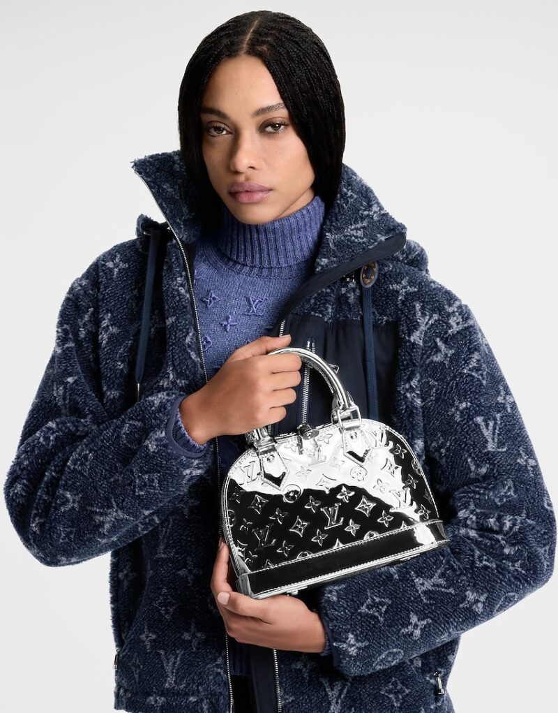 [True-to-ORIGINAL] Louis Vuitton Alma BB Silver For Women 9.3in/23.5cm M26335