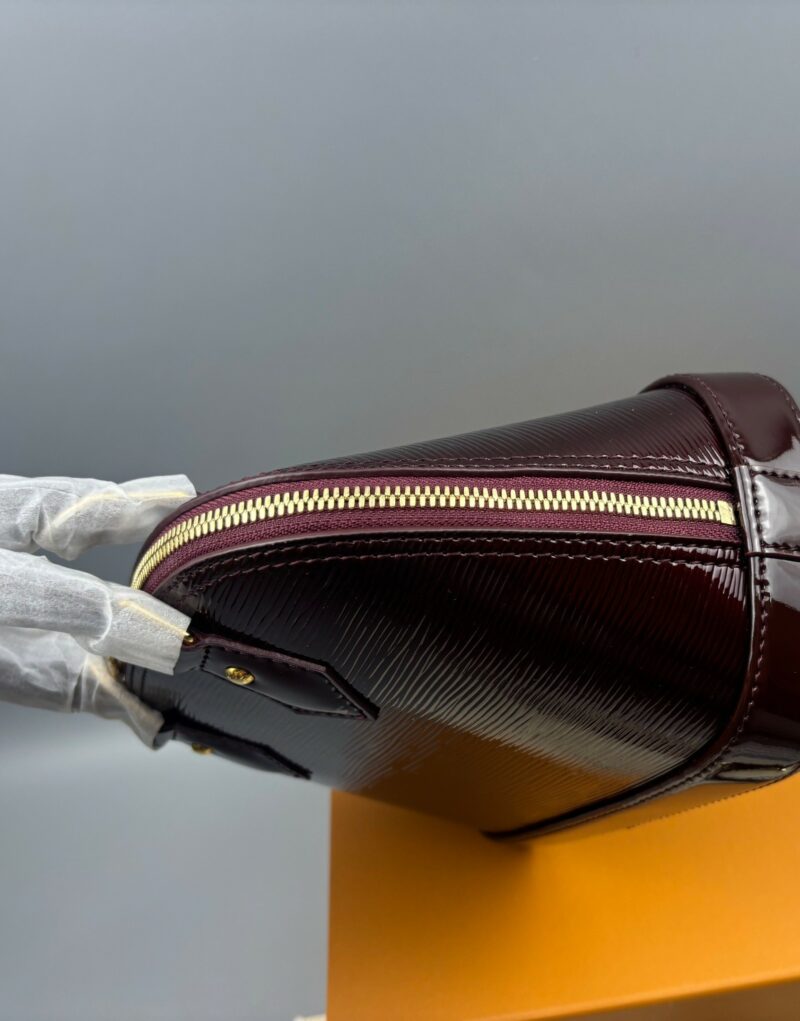 [True-to-ORIGINAL] Louis Vuitton Alma BB Burgundy For Women 9.3in/23.5cm