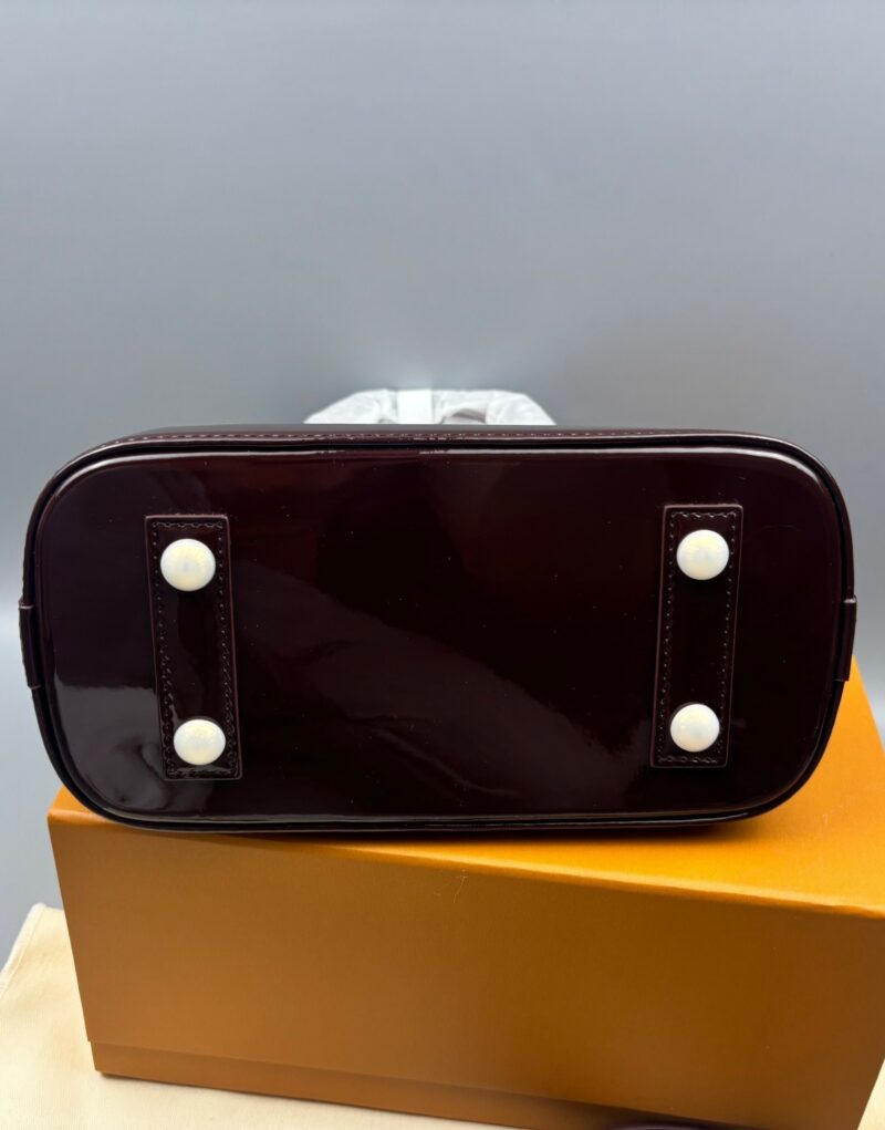 [True-to-ORIGINAL] Louis Vuitton Alma BB Burgundy For Women 9.3in/23.5cm