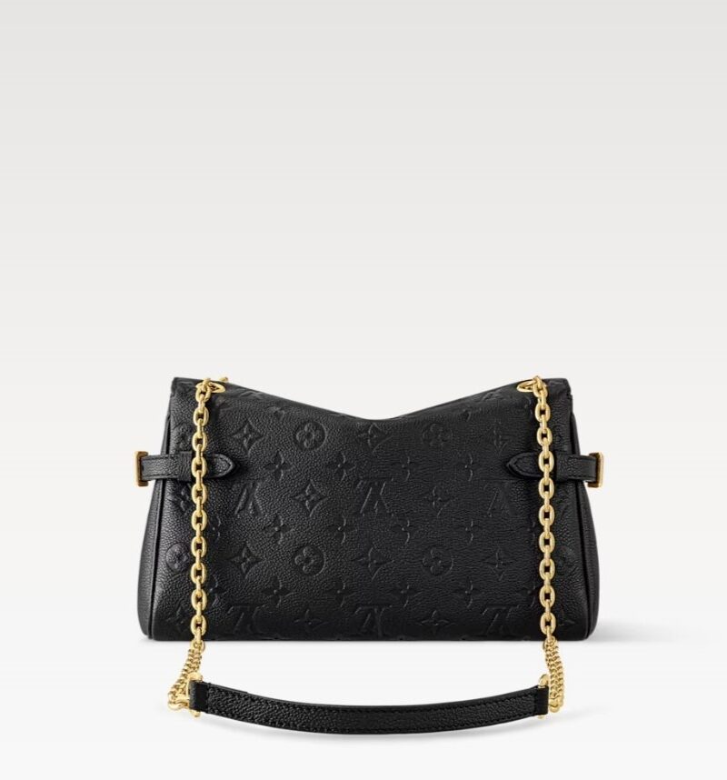 [True-to-ORIGINAL] Louis Vuitton Anytime Flap Bag Black For Women 11.6in/29.5cm M14604