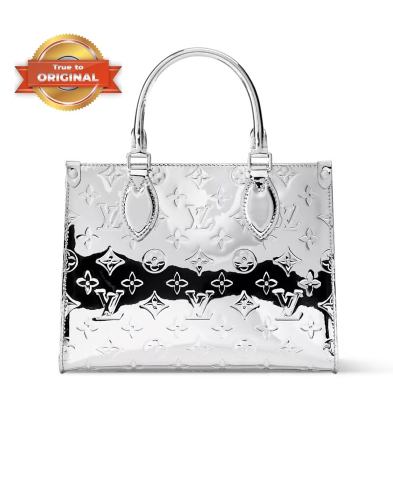 [True-to-ORIGINAL] Louis Vuitton OnTheGo PM Silver For Women 9.8in/25cm M26373