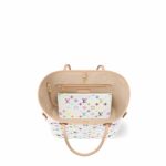 Louis Vuitton LV x TM Neverfull MM Tote Bag 12.2in/ 31cm Multicolor Gold Hardware For Women M27787