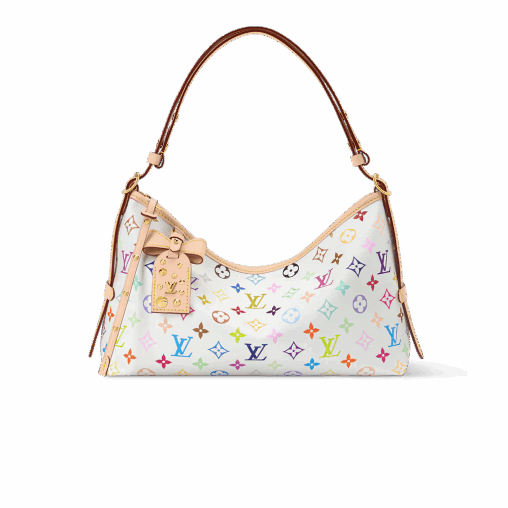 Louis Vuitton LV x TM CarryAll East West Shoulder Bag 14.2in/ 36cm Multicolor Gold Hardware For Women M27578